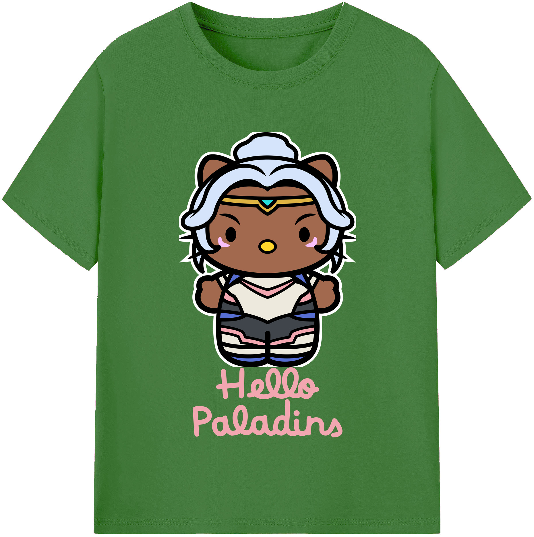 （画像用） Hello Kitty ハローキティ レディースカジュアルプリントTシャツ（綿100％）